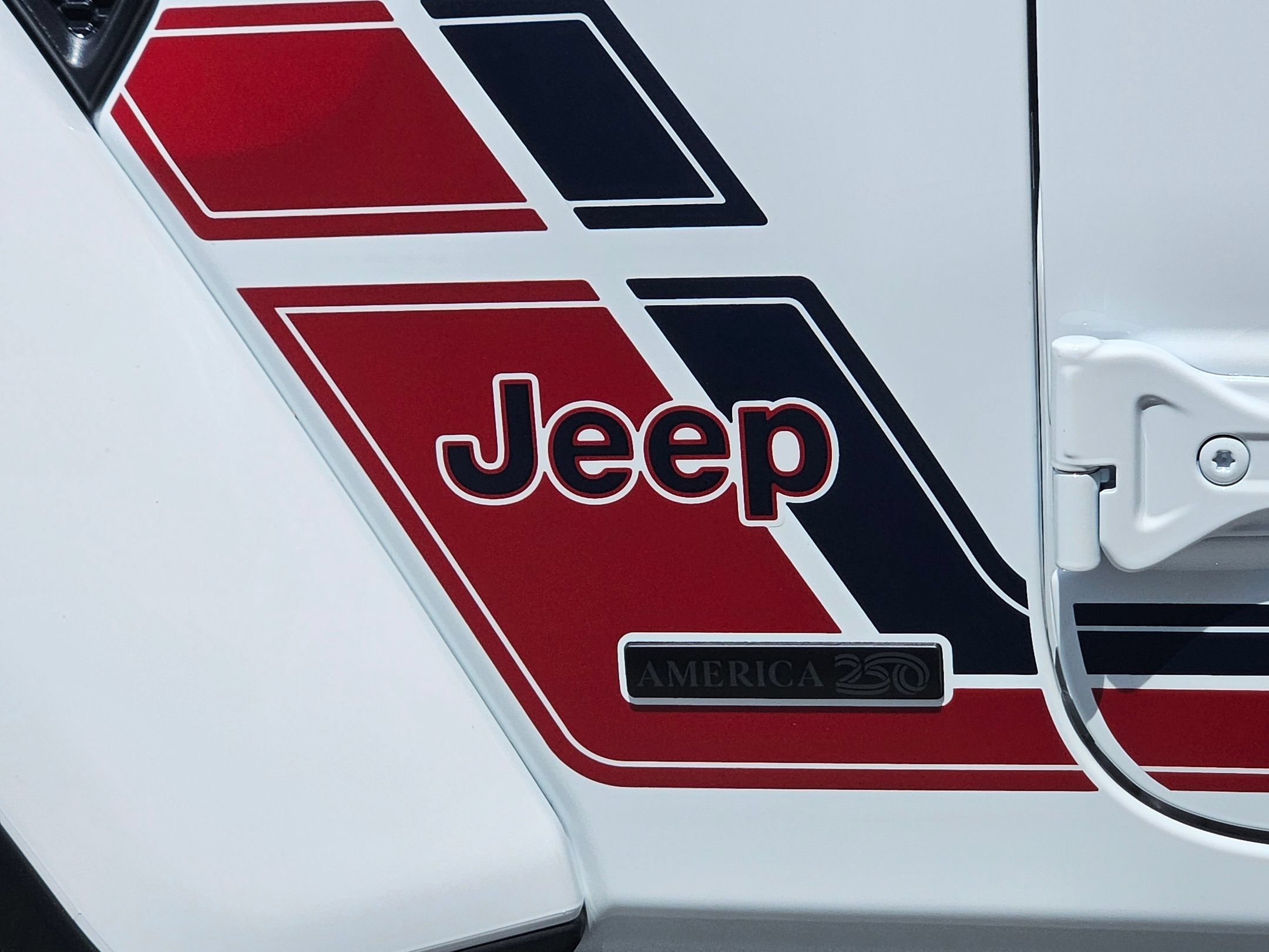 New 2026 Bright White Clearcoat Jeep America 250 image 27