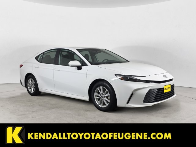 Used 2025 White Toyota LE image 3