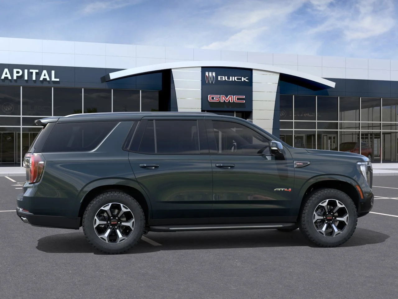 New 2026 MIDNIGHT PINE GMC AT4 image 6