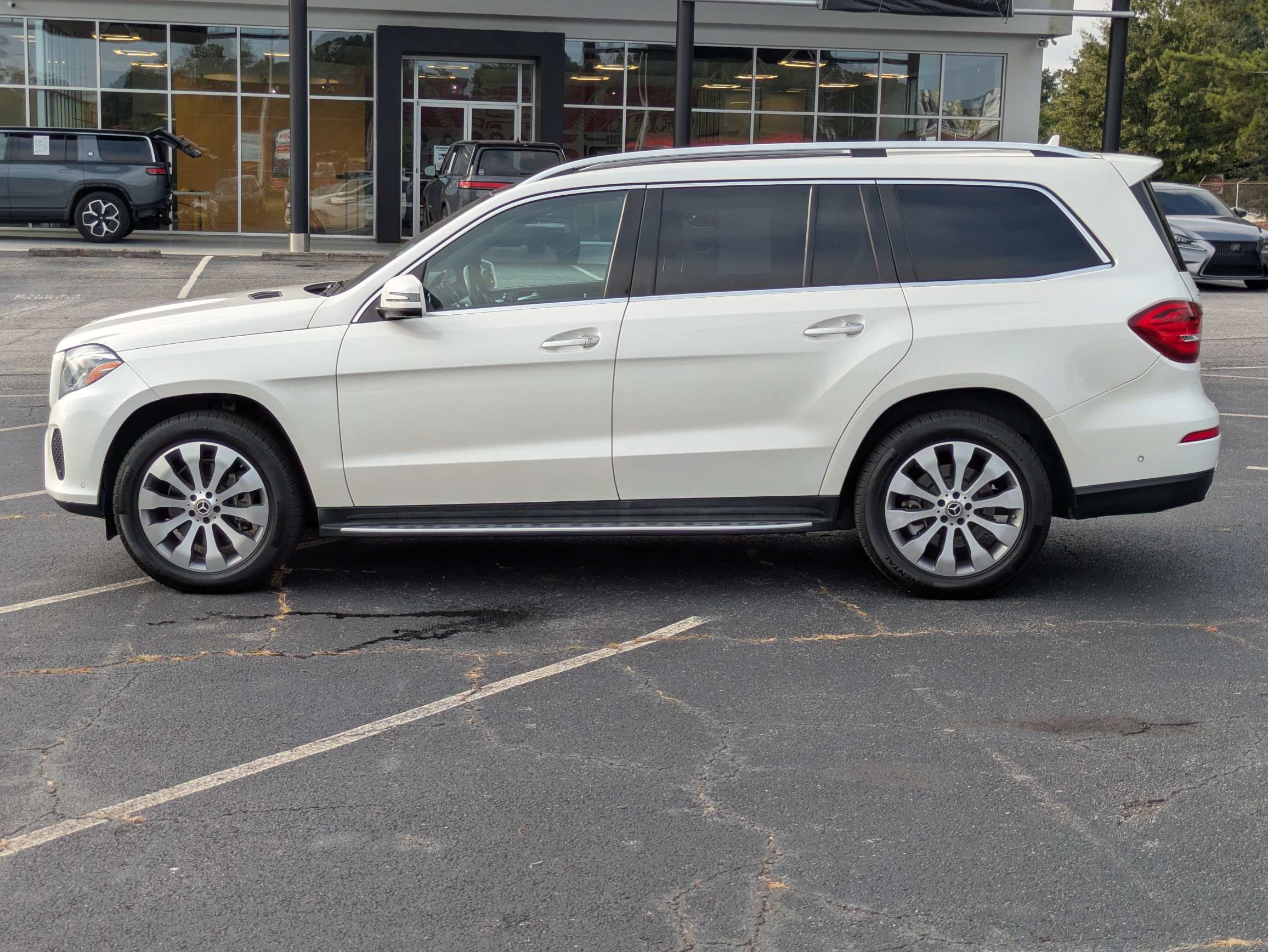 Used 2018 White Mercedes-Benz GLS 450 image 6