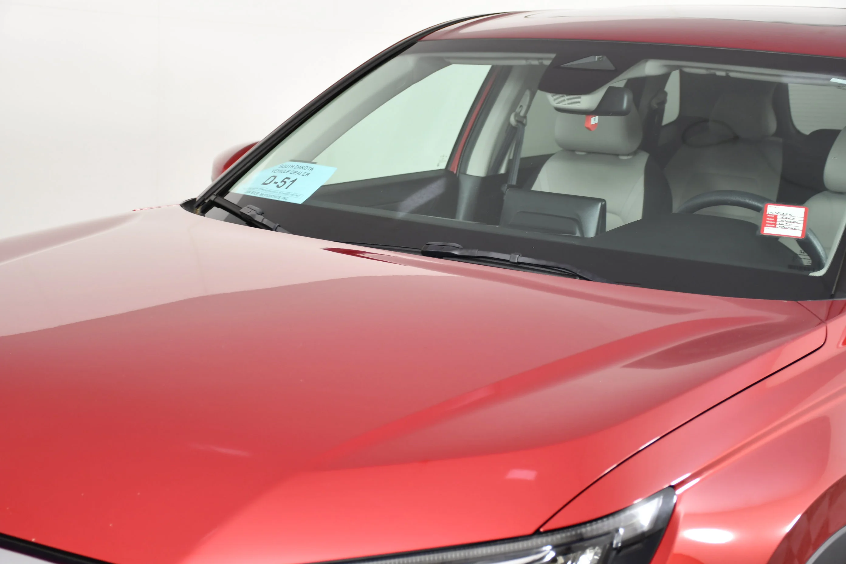 Certified Used 2024 Radiant Red Metallic Honda EX image 12