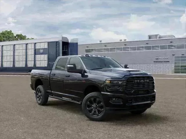 New 2026 Diamond Black Crystal Pearl-Coat Exterior Paint RAM Black Express image 3