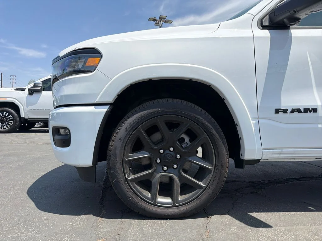 New 2025 Bright White Clear-Coat Exterior Paint RAM Laramie image 21