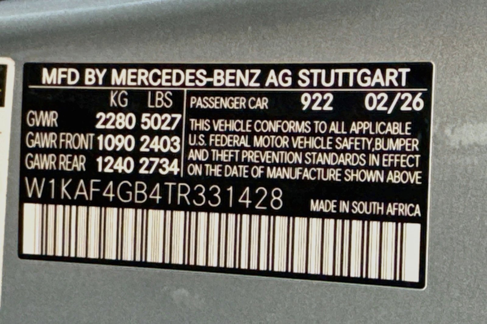 New 2026 Cirrus Silver Metallic Mercedes-Benz C 300 image 30