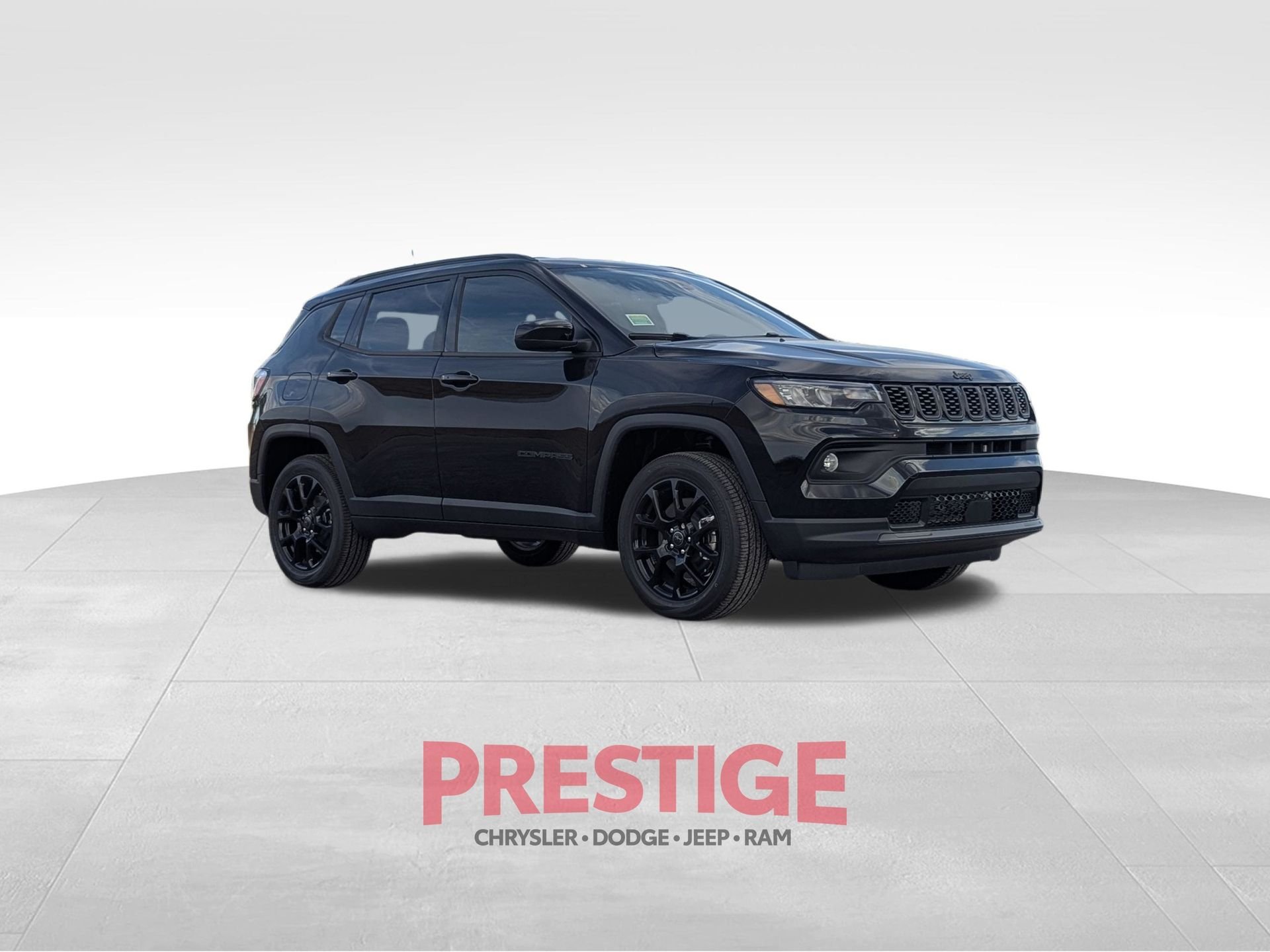 New 2026 Diamond Black Crystal Pearl-Coat Exterior Paint Jeep Latitude image 3