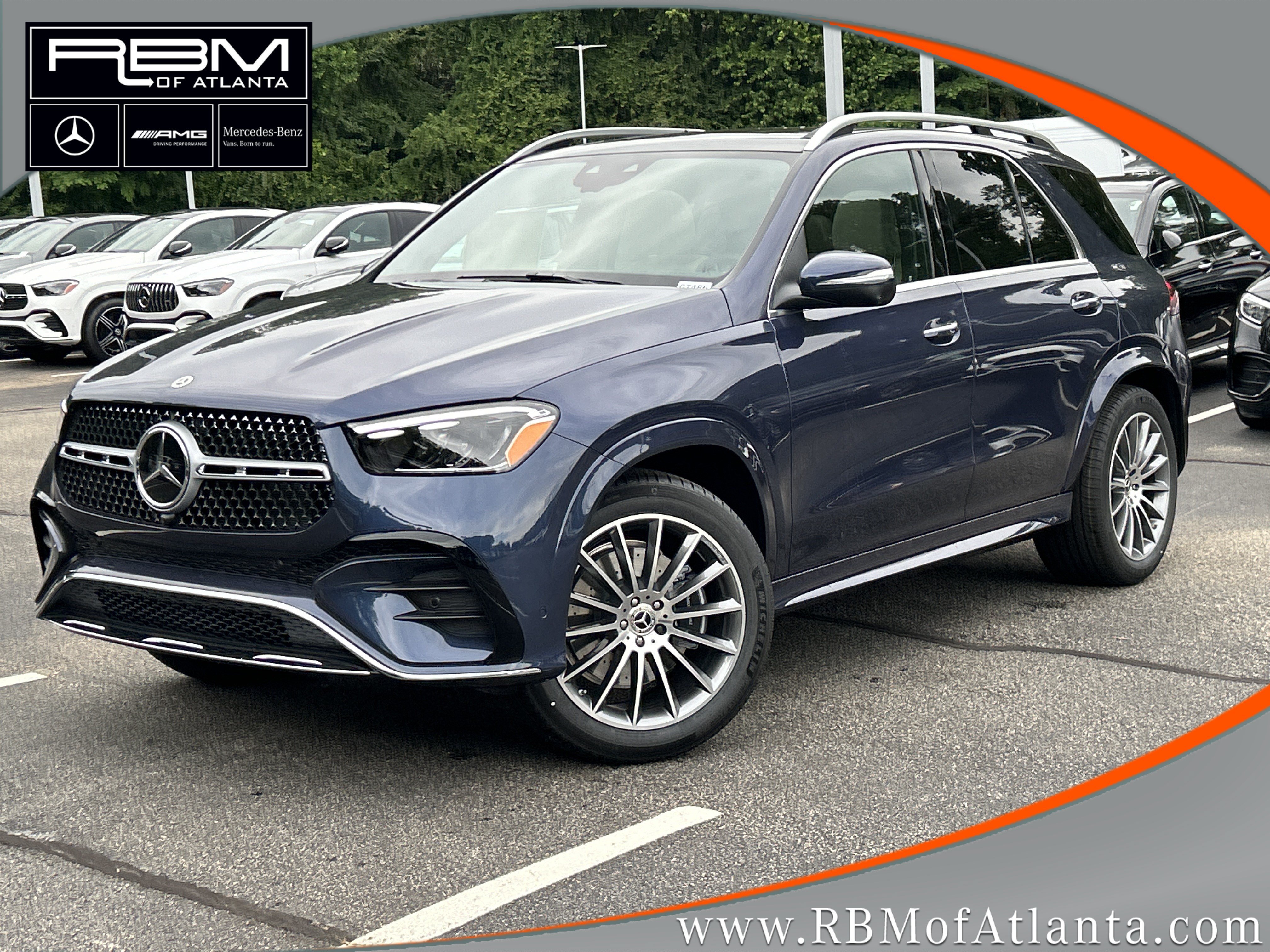 New 2026 Twilight Blue Metallic Mercedes-Benz GLE 350 SUV image 1