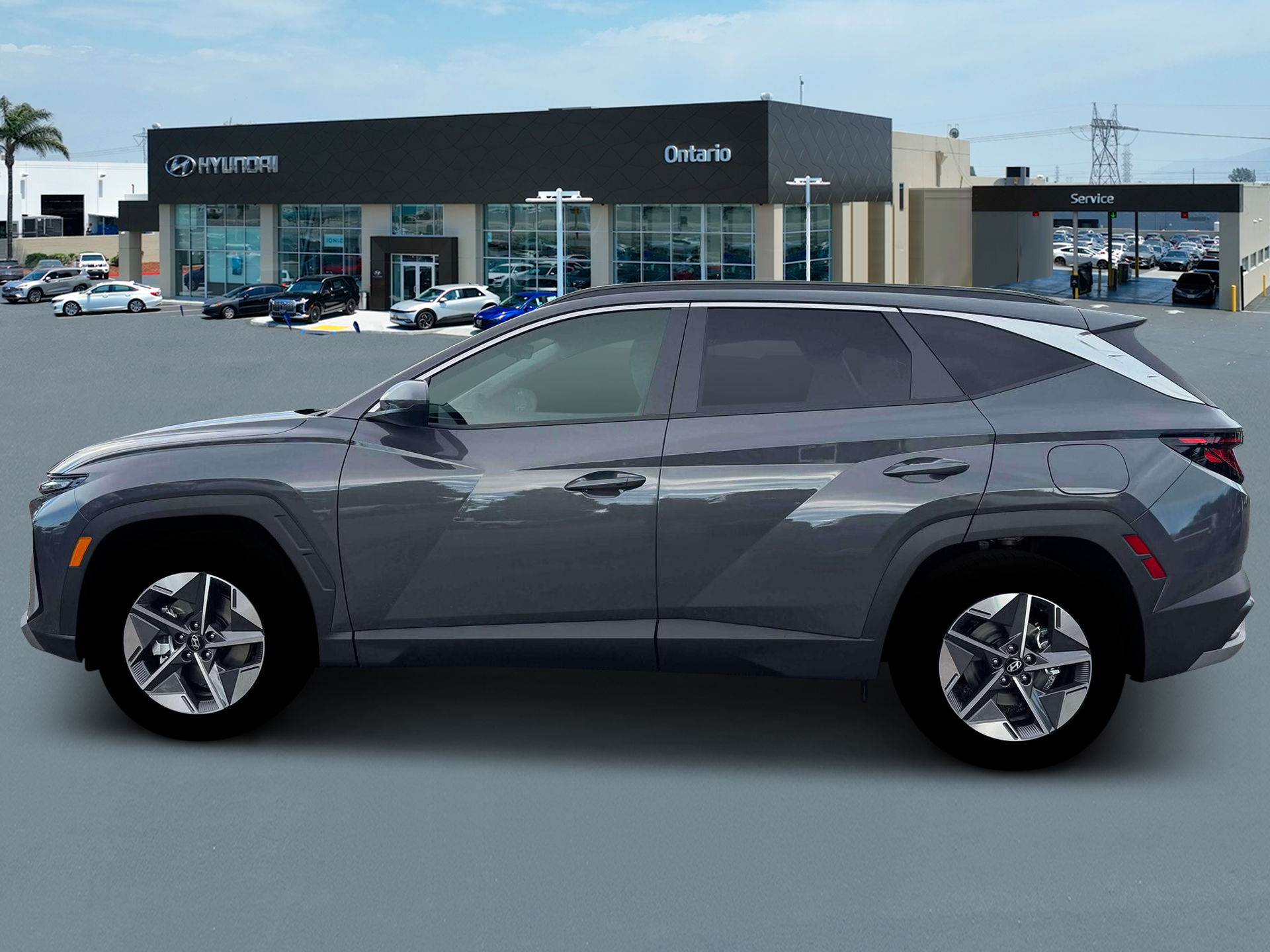 New 2026 Gray Hyundai SEL image 3