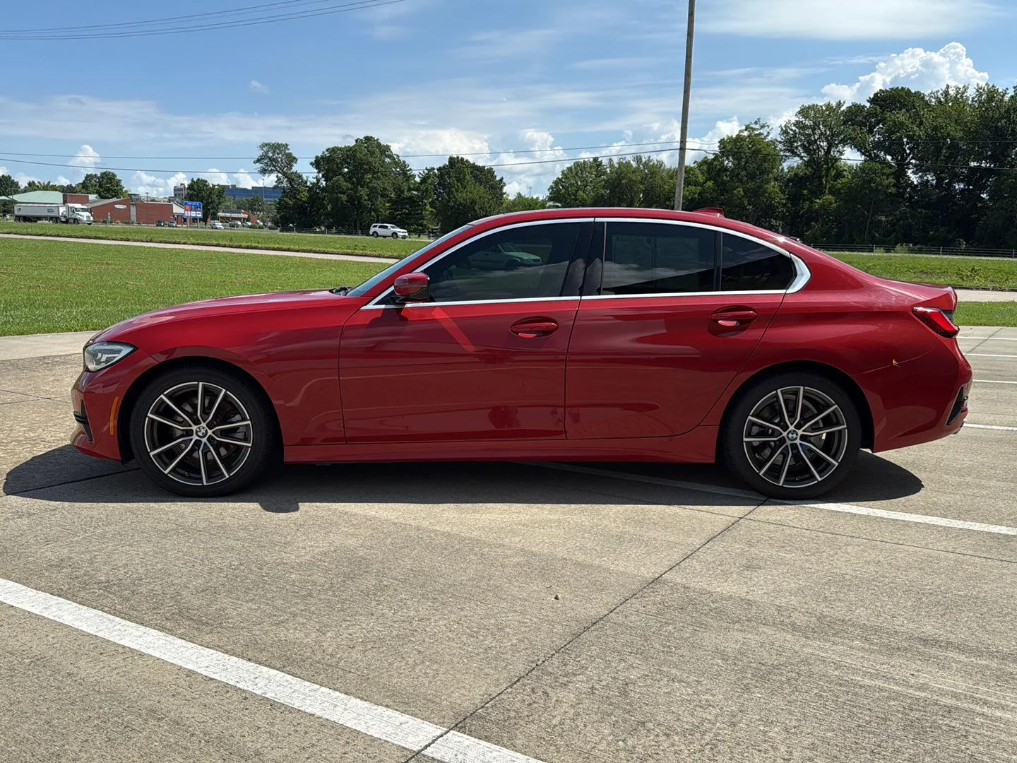 Used 2021 Melbourne Red Metallic BMW 330i image 10