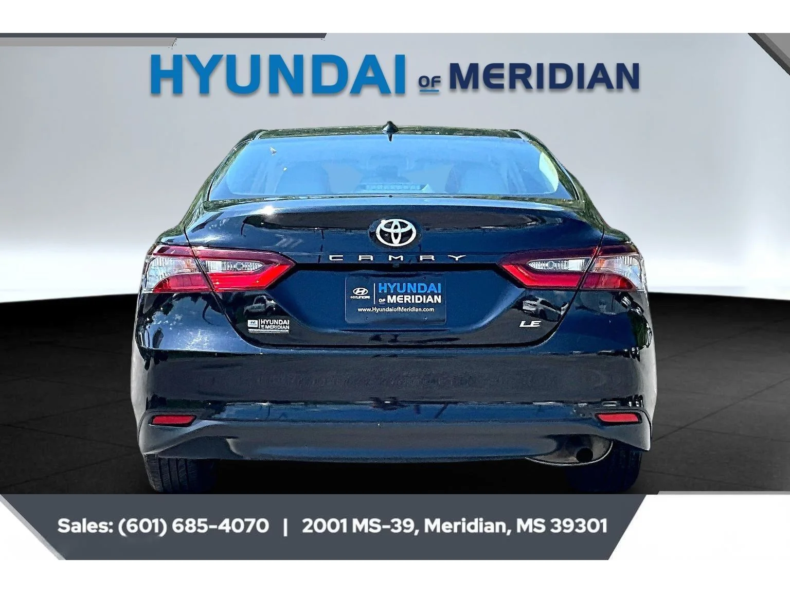 Used 2024 MIDNIGHT BLACK METALLIC Toyota LE image 4