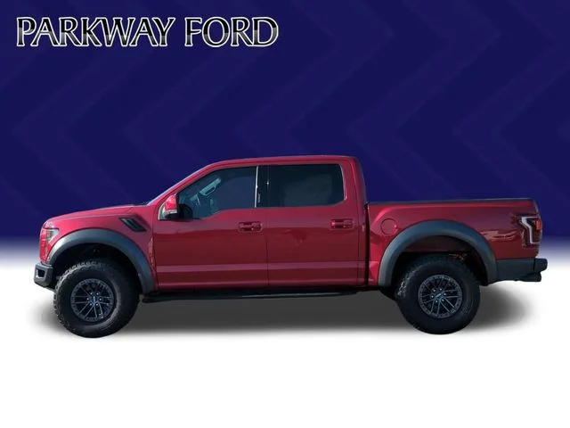Used 2020 Red Ford Raptor image 2