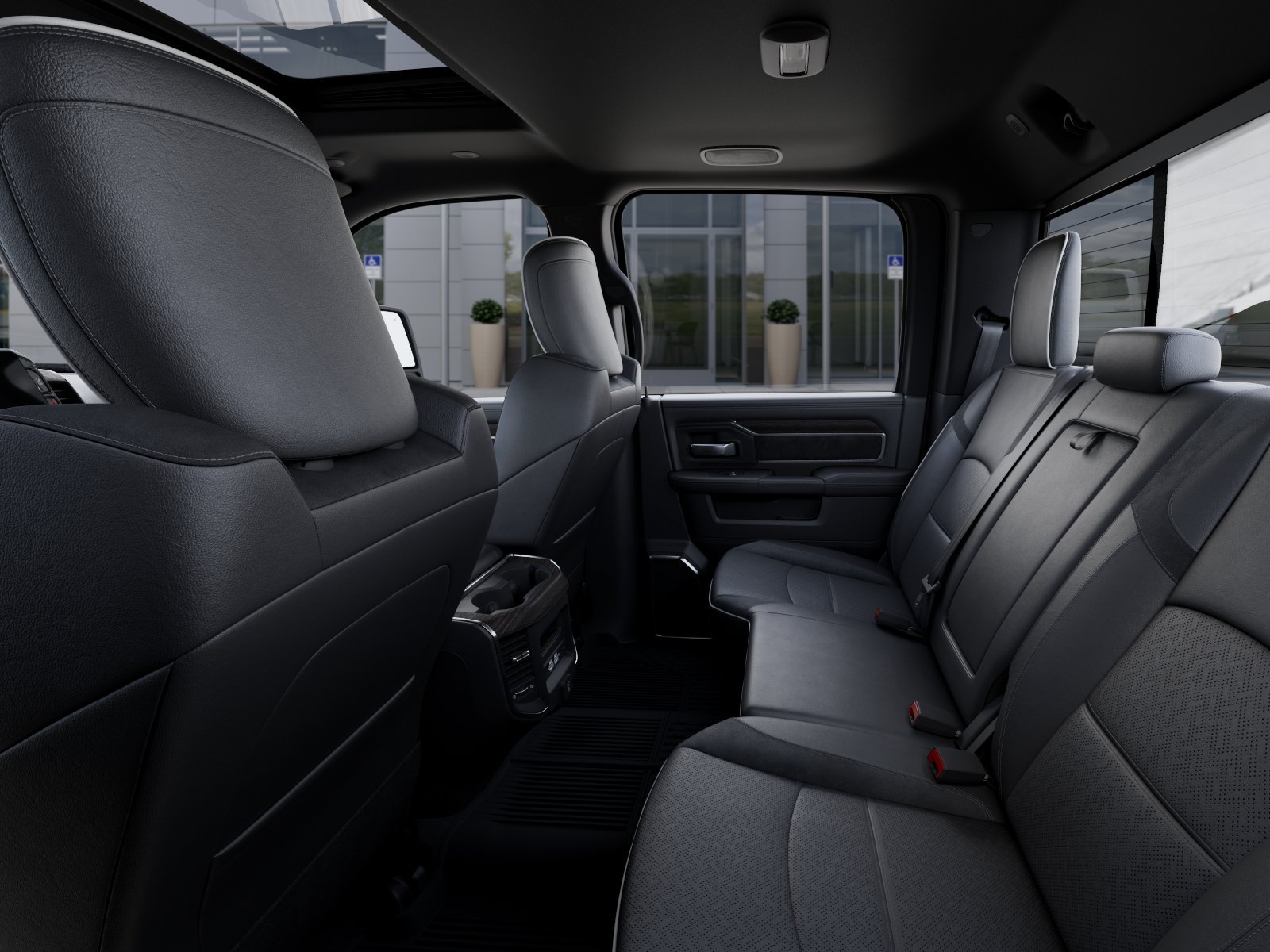 New 2026 Granite Crystal Metallic Clear-Coat Exterior Paint RAM Laramie image 49