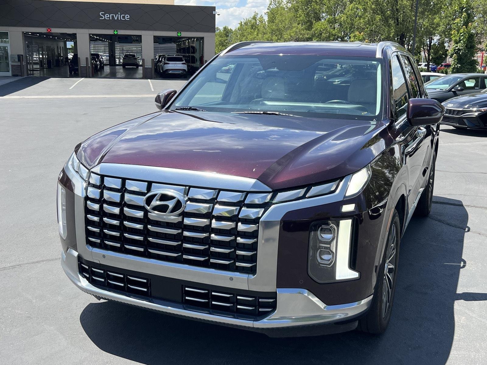 Certified Used 2024 Sierra Burgundy Hyundai Calligraphy image 2