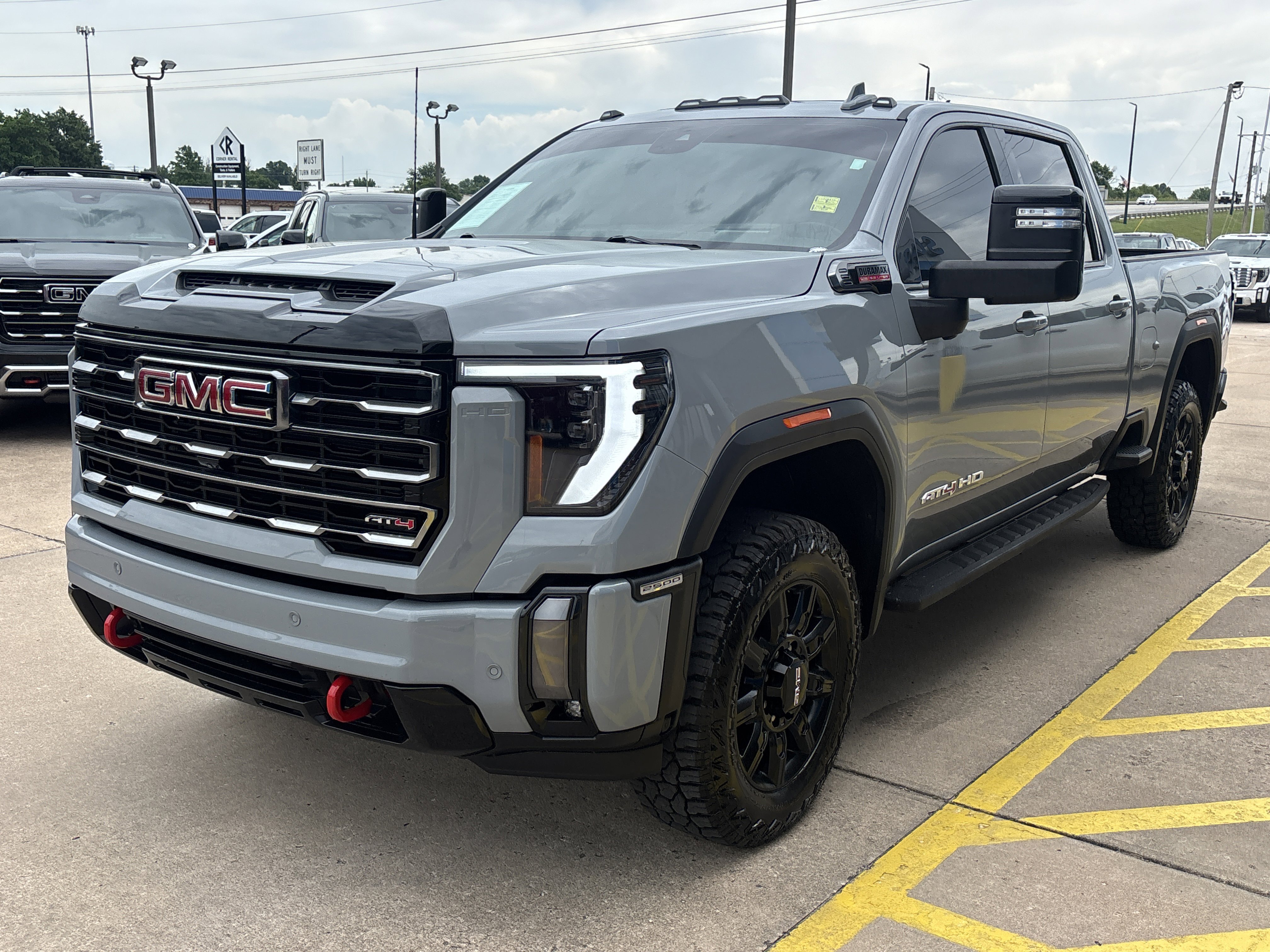 Used 2024 Thunderstorm Gray GMC AT4 image 11