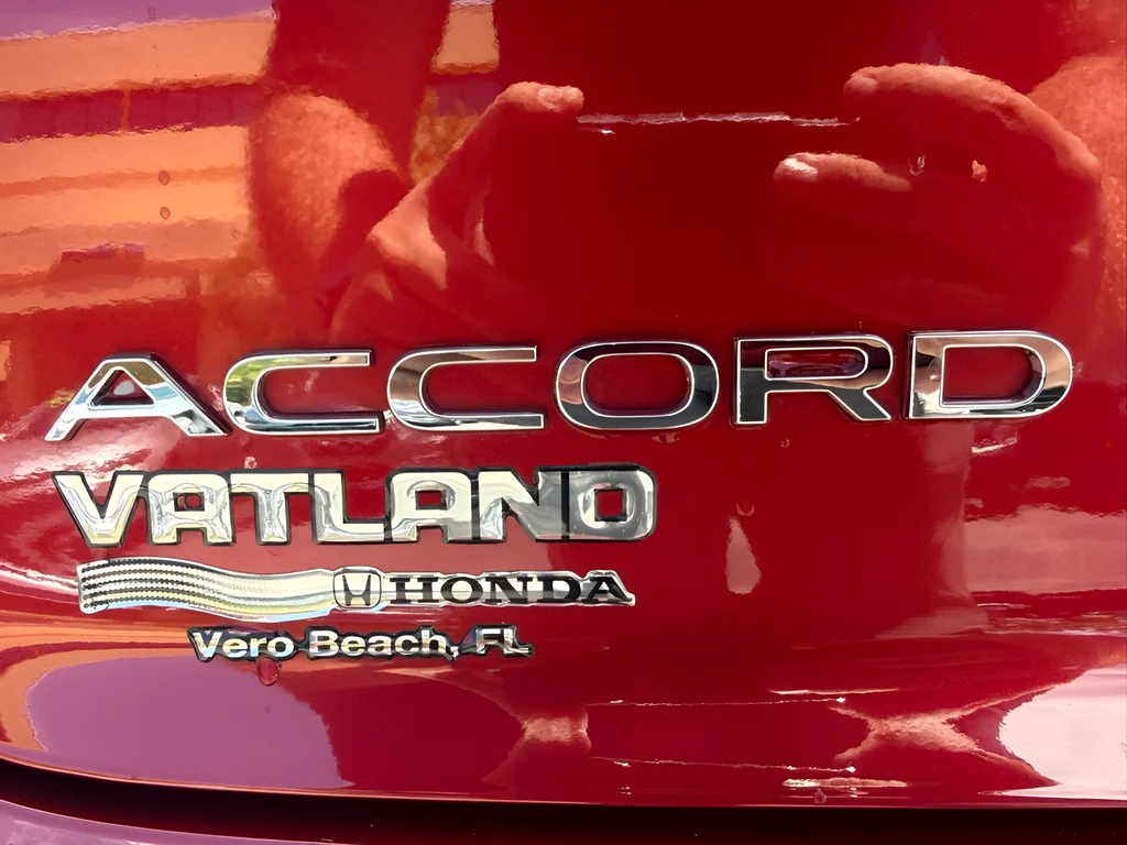 Certified Used 2025 Radiant Red Metallic Honda LX image 34