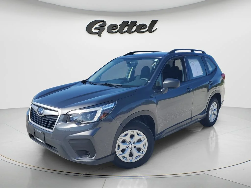 Used 2021 Gray Subaru 4DR SUV CVT image 1