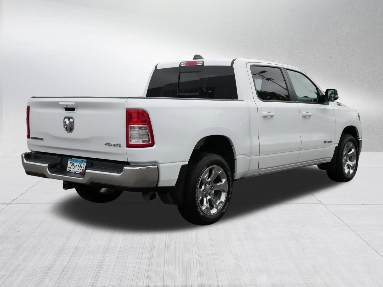 Used 2022 Bright White Clearcoat Ram Big Horn image 7