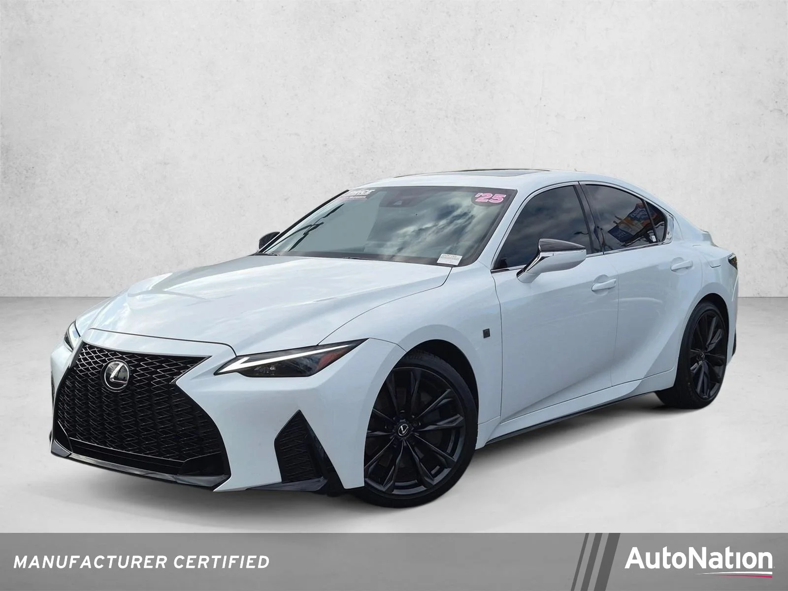 Certified Used 2025 Ultra White Lexus F SPORT DESIGN image 1