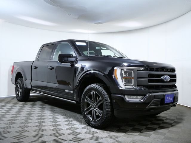 Certified Used 2021 Black Ford Lariat image 1