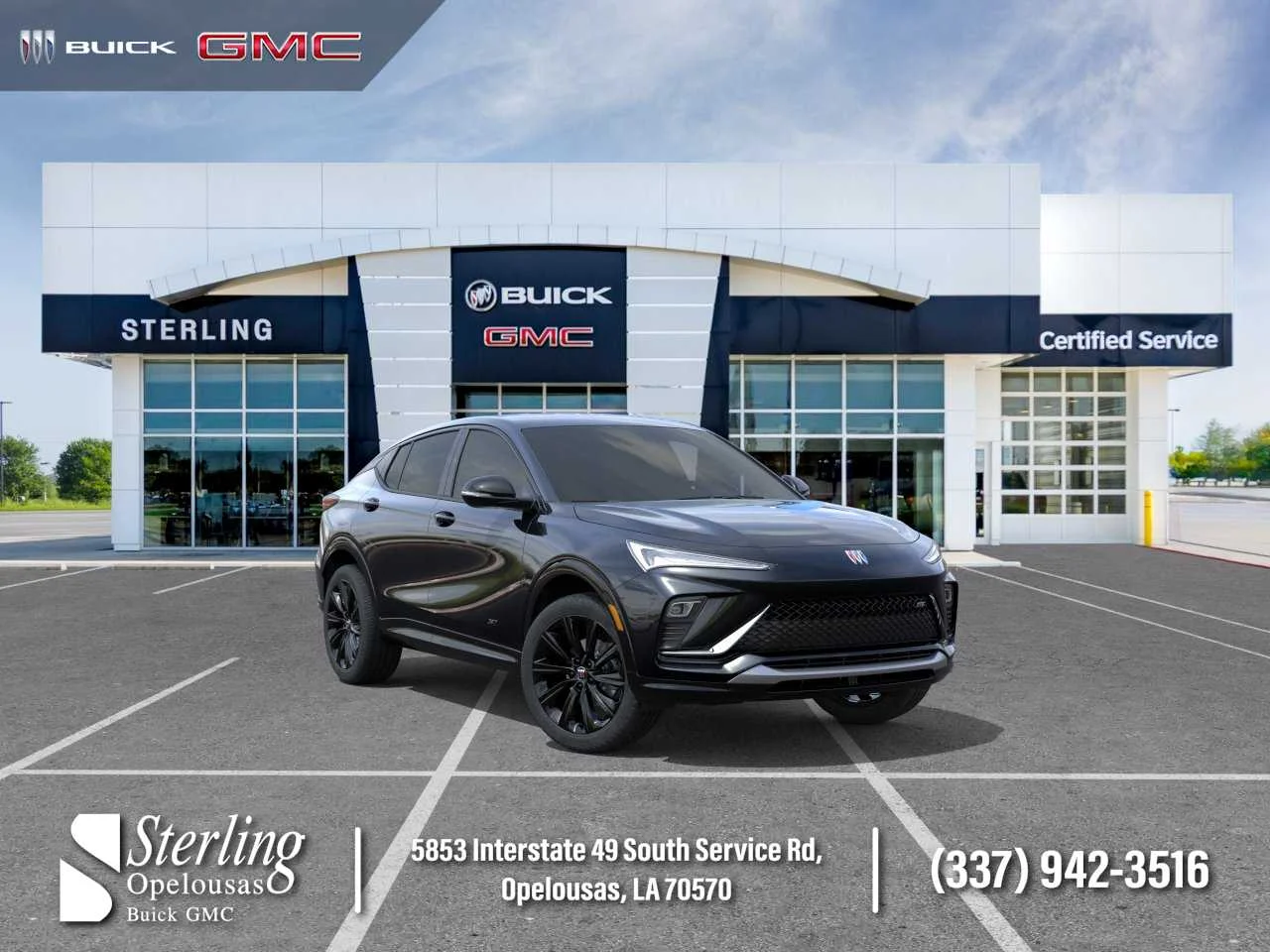 New 2026 Ebony Twilight Metallic Buick Sport Touring image 1