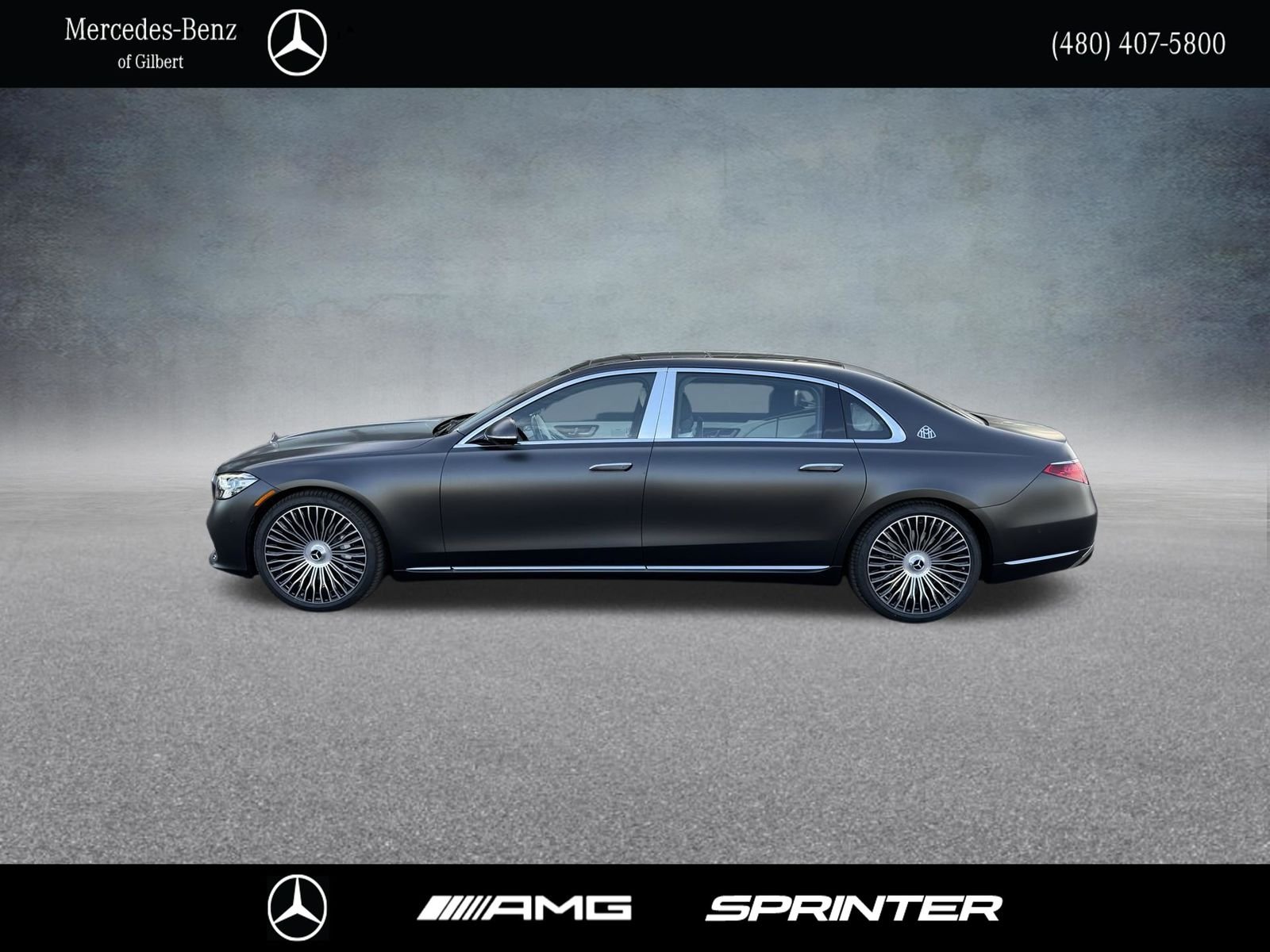 New 2026 MANUFAKTUR Graphite Grey Magno Mercedes-Benz Maybach S 580 image 2