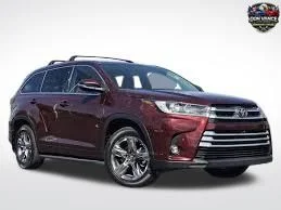 Used 2019 Red Toyota Limited Platinum image 1