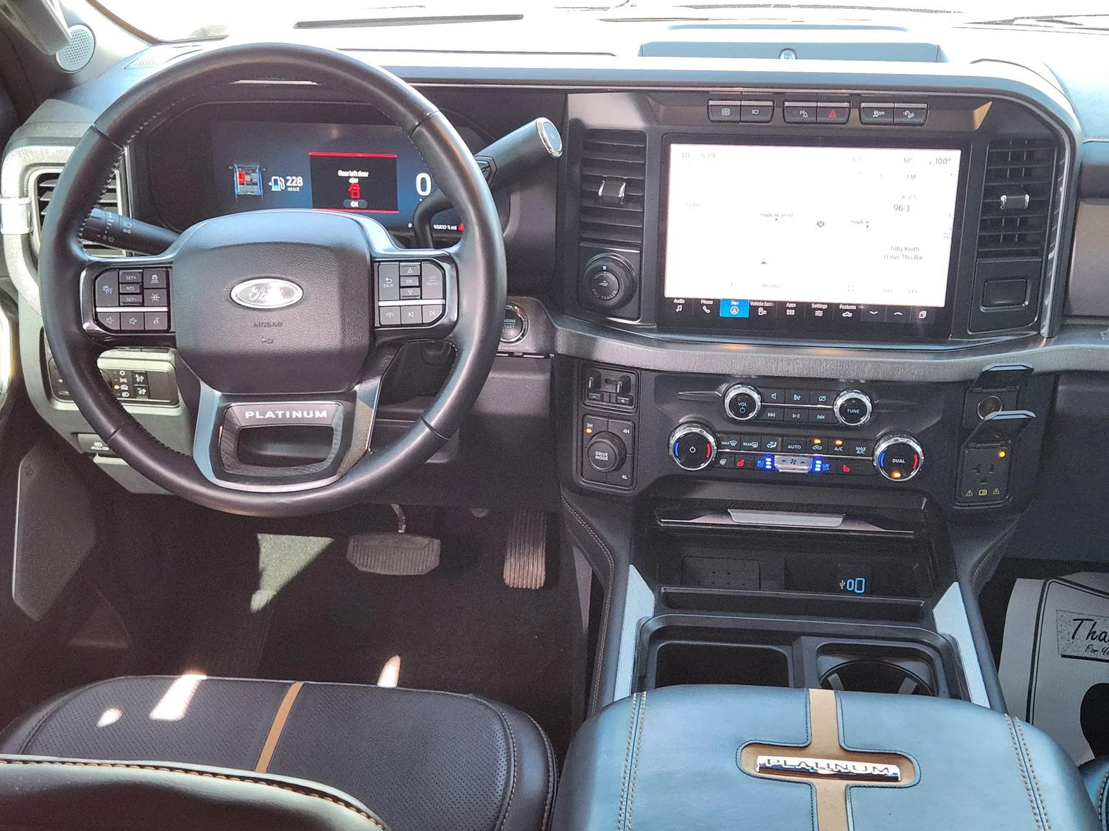 Used 2024 Black Ford Platinum image 27