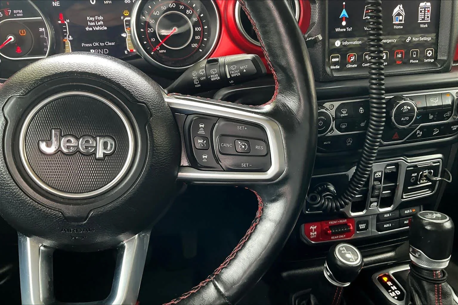 Used 2020 Granite Crystal Metallic Clearcoat Jeep Rubicon image 25