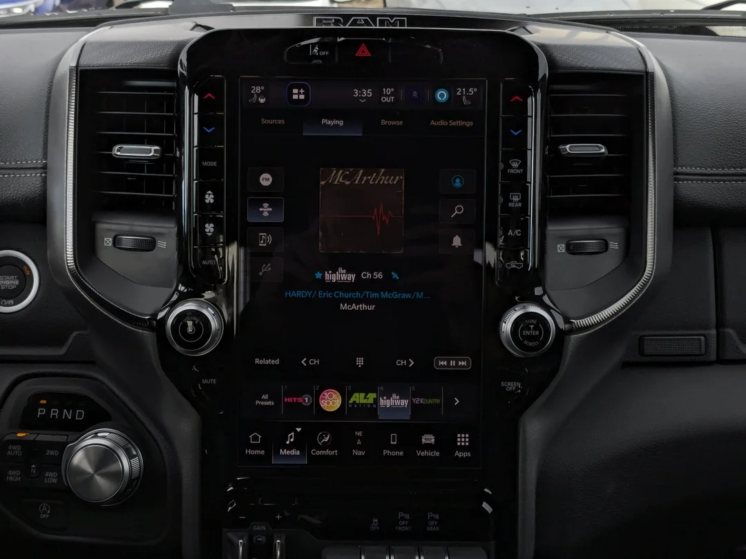 New 2026 Black RAM Sport - - 360 Parking Cams - Adaptive Cruise - 12 Display Uconnect 5 W Nav & More! image 21