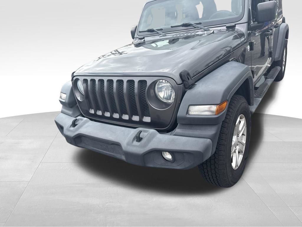 Used 2018 Granite Crystal Metallic Clearcoat Jeep Unlimited Sport S image 5