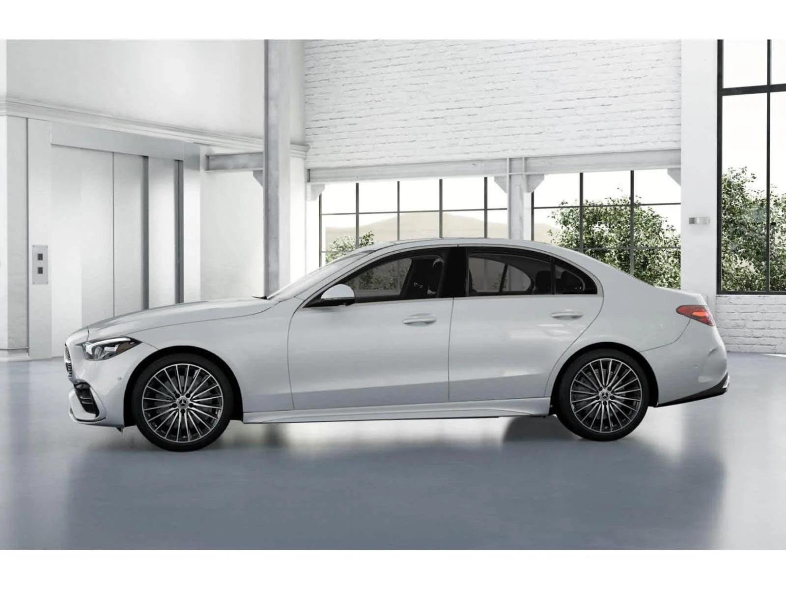 New 2026 MANUFAKTUR Moonlight White Metallic Mercedes-Benz C 300 image 33