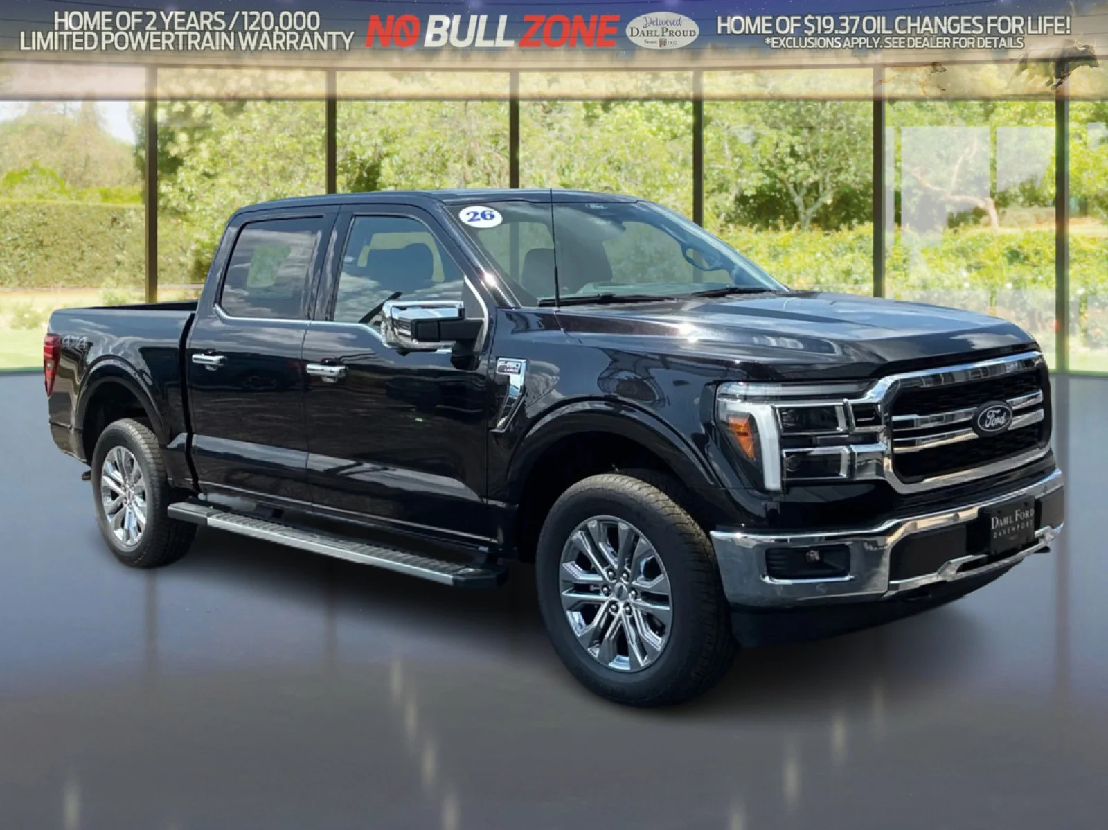 New 2026 Agate Black Metallic Ford Lariat® image 7