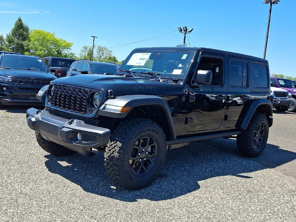 New 2026 Black Clear-Coat Exterior Paint Jeep Willys image 4