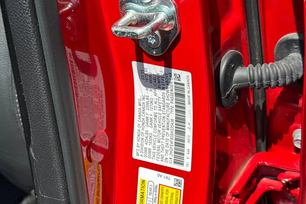 Certified Used 2025 Rallye Red Honda Sport image 34