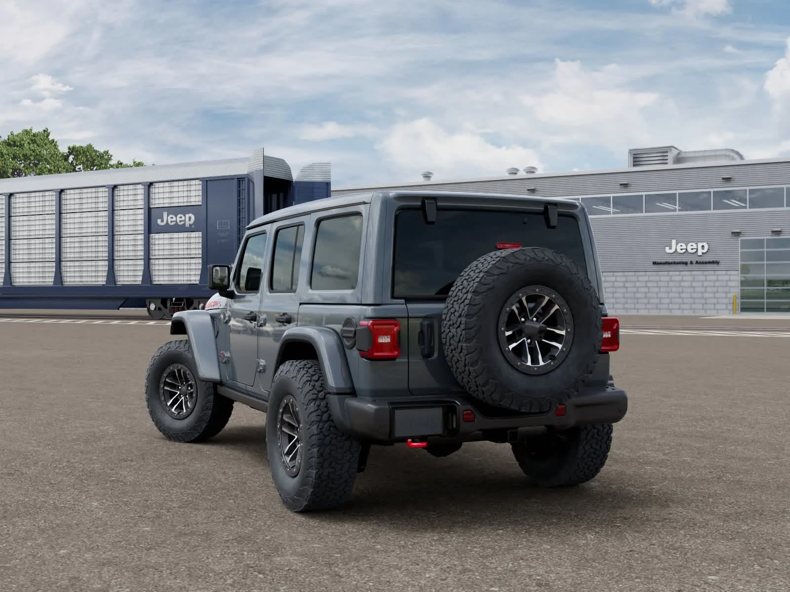 New 2026 Anvil Clear-Coat Exterior Paint Jeep Rubicon X image 3