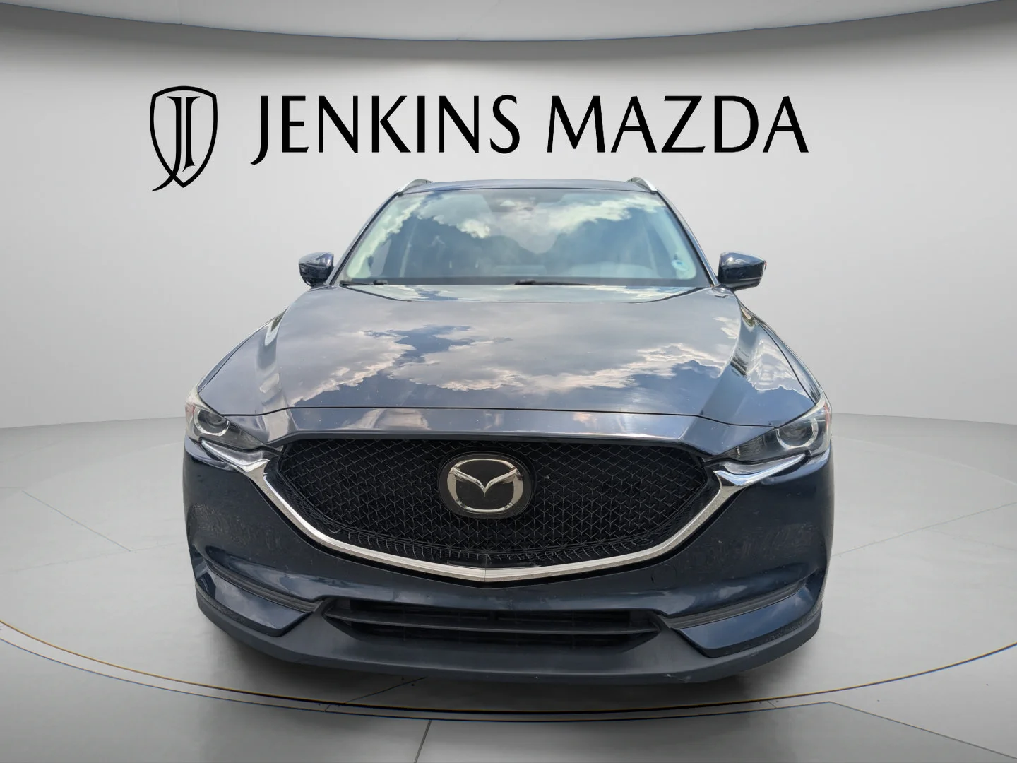 Used 2019 Deep Crystal Blue Mica Mazda Touring image 2