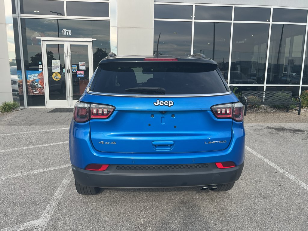 Used 2022 Laser Blue Pearlcoat Jeep Limited image 7