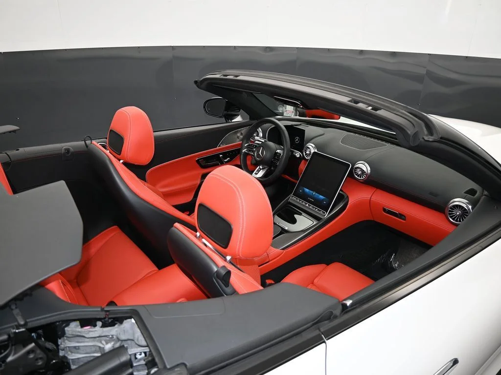Used 2022 White Mercedes-Benz SL 63 AMG® image 47