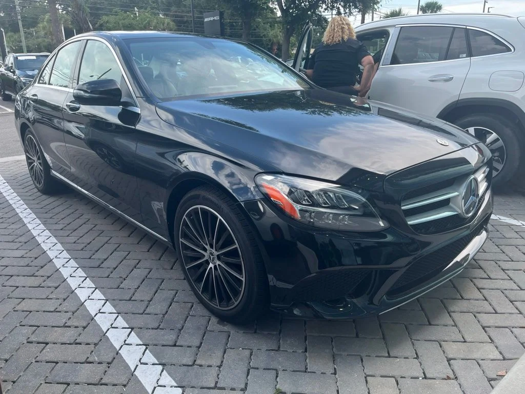 Used 2021 Black Mercedes-Benz C 300 image 4