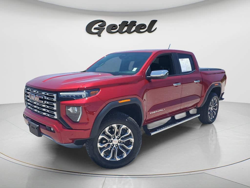Used 2026 Volcanic Red Tintcoat GMC Denali image 2