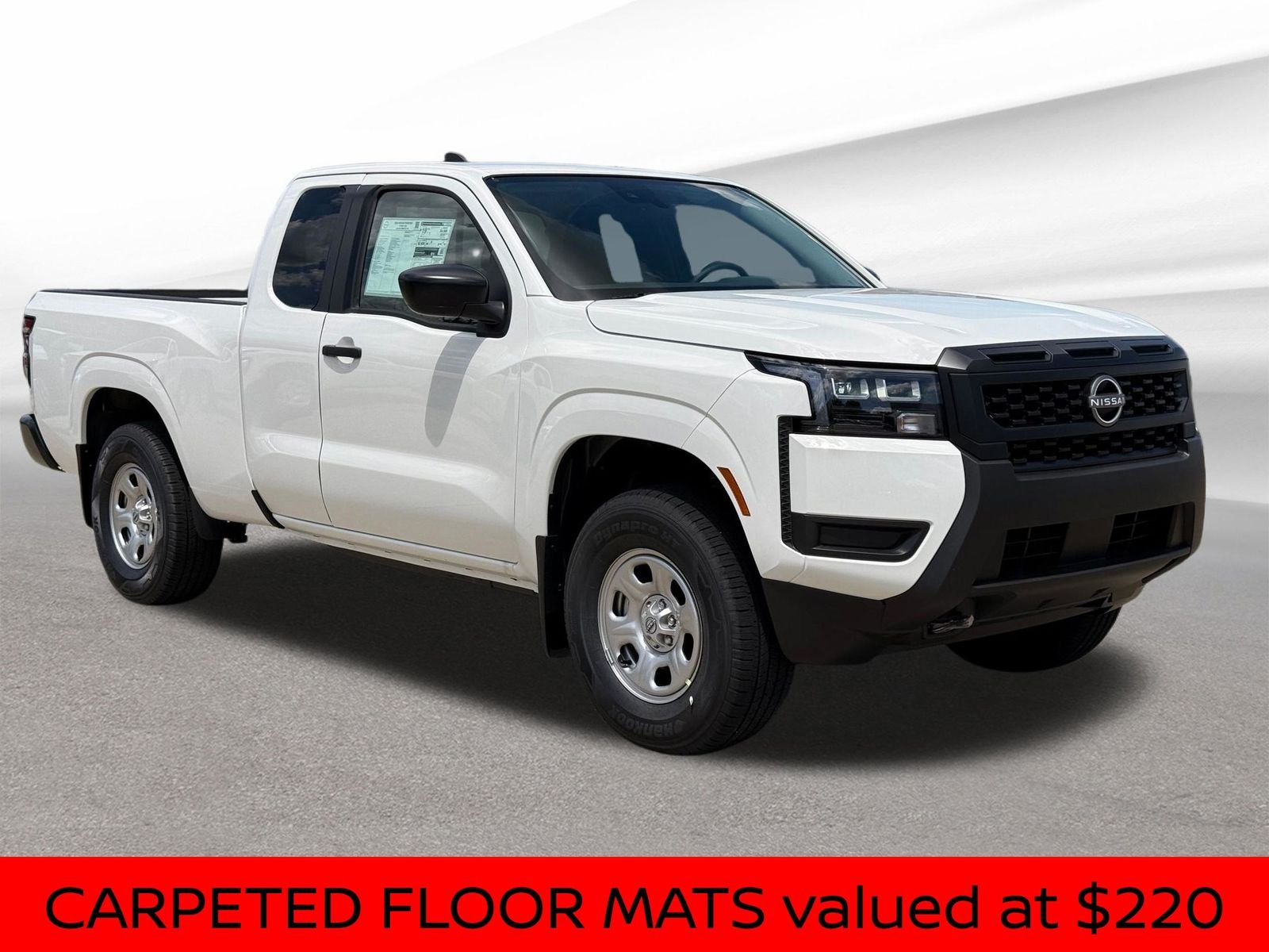 New 2026 Glacier White Nissan King Cab® S image 3