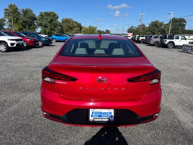 Used 2020 Calypso Red Hyundai SEL image 5