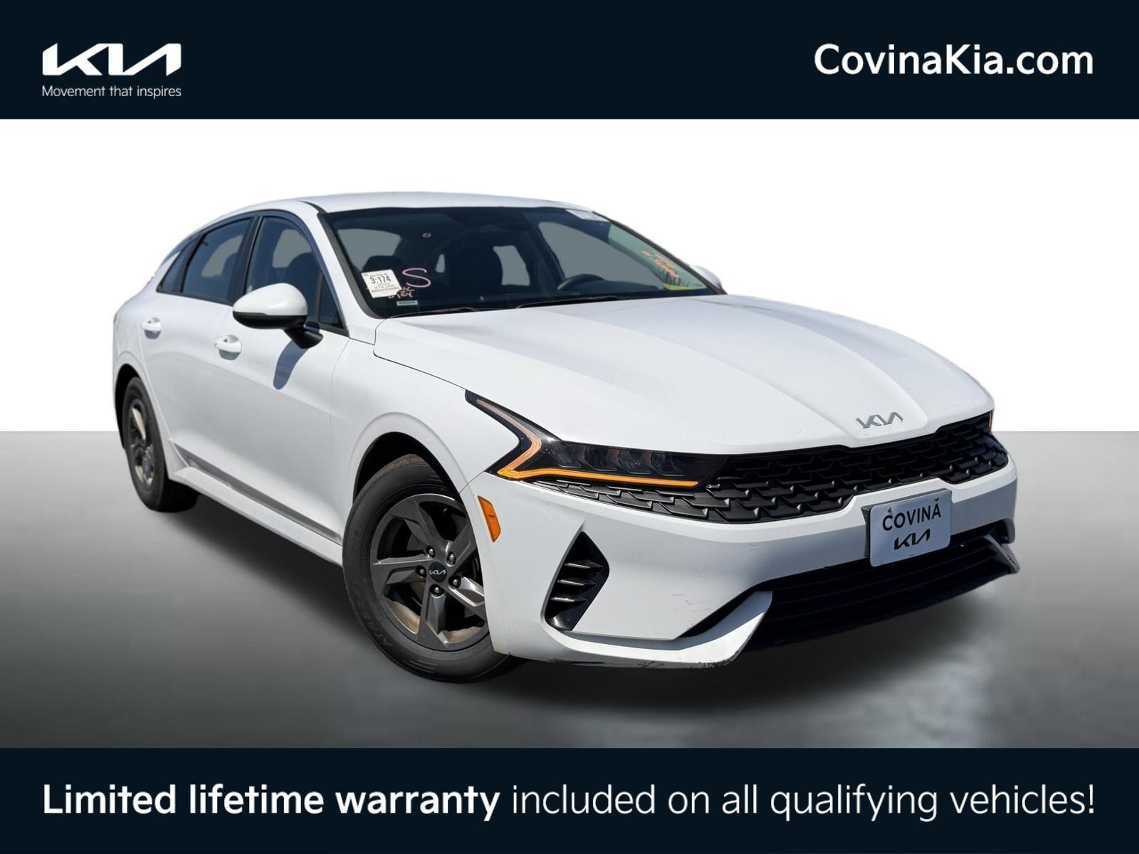 Certified 2023 Kia K5 LXS with VIN 5XXG14J27PG181593 for sale in Covina, CA