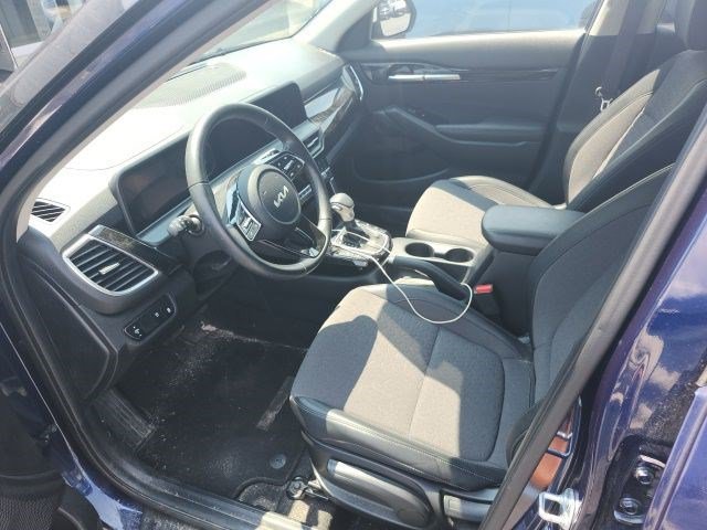 Certified Used 2024 Dark Ocean Blue/White Roof Kia S image 29
