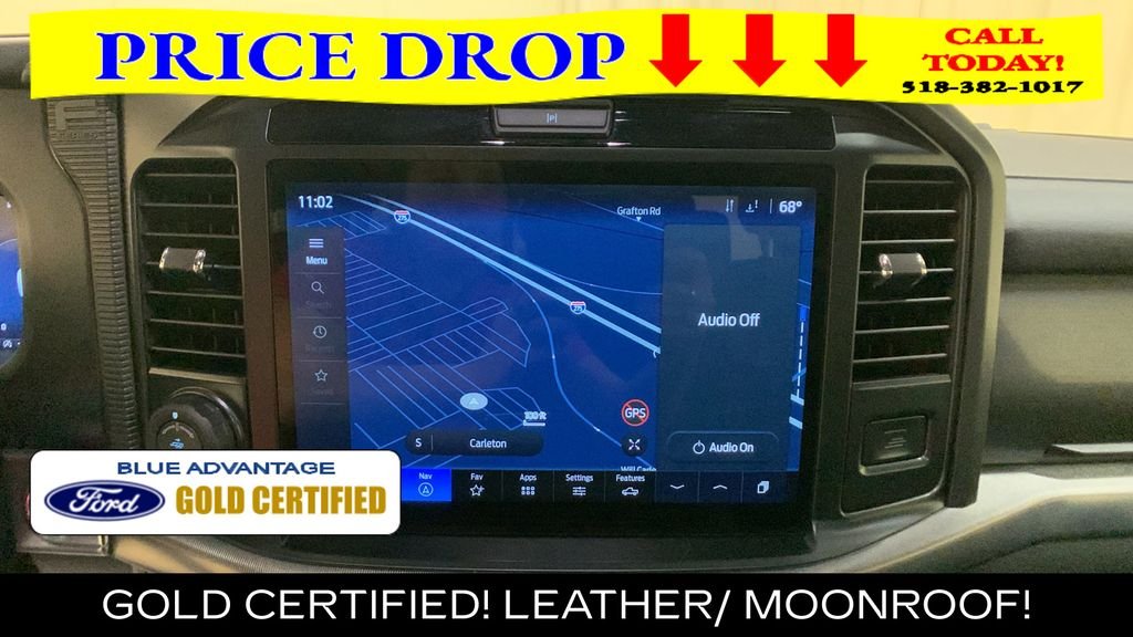 Certified Used 2025 Blue Metallic Ford Lariat image 41
