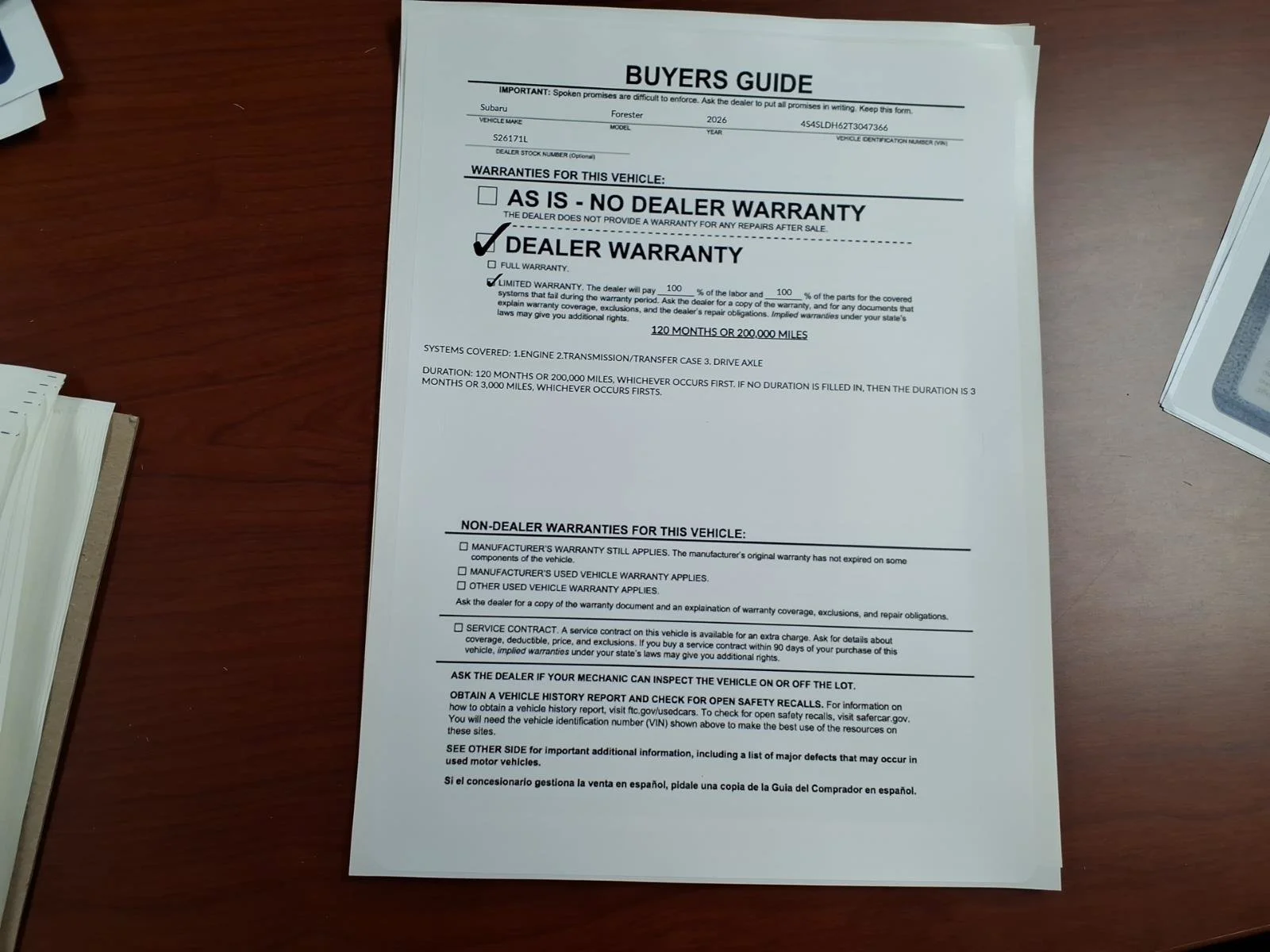 Certified Used 2026 Crystal Black Silica Subaru Sport image 18