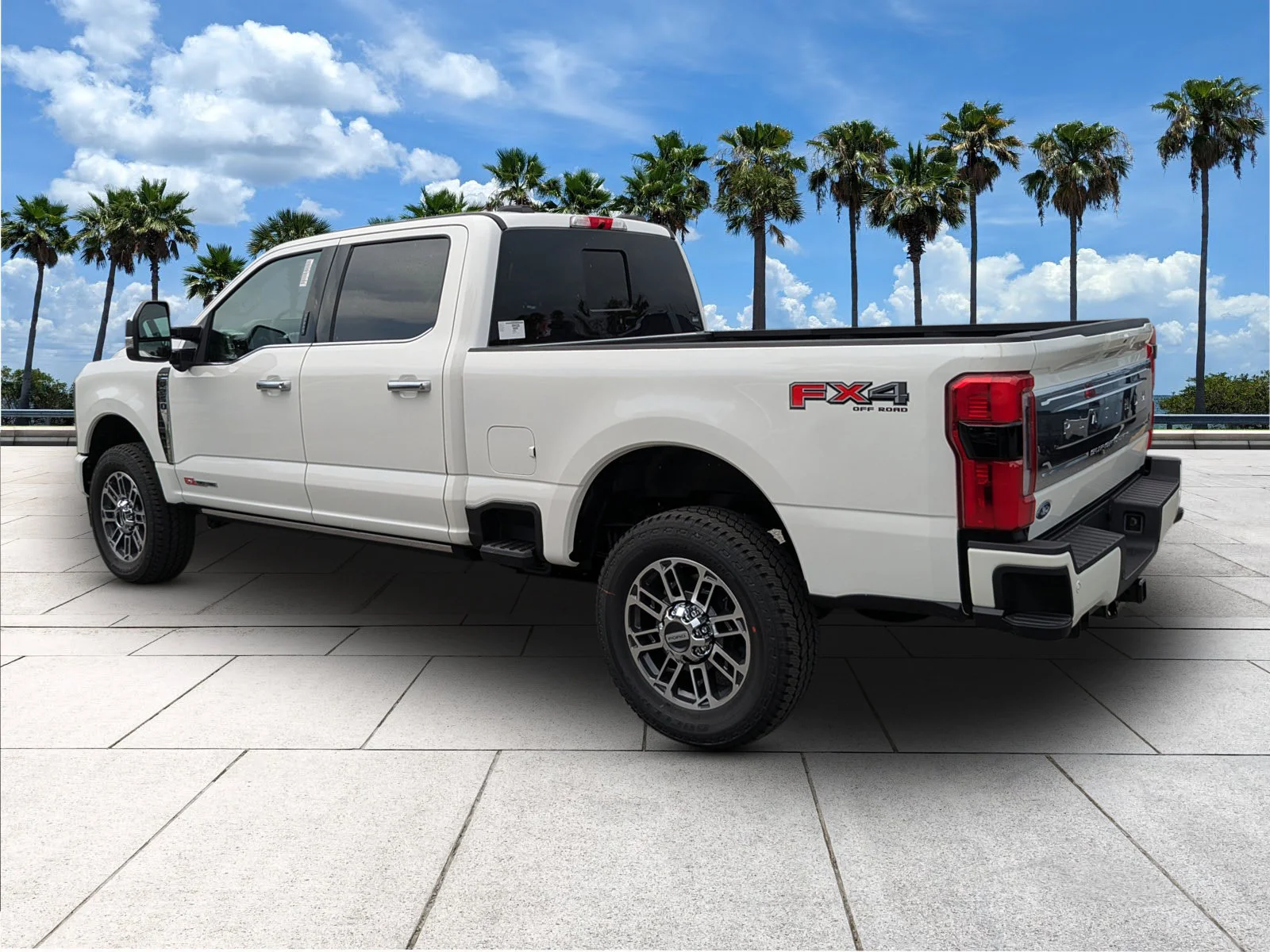 New 2026 Star White Metallic Tri-Coat Ford F-250® Platinum® image 5