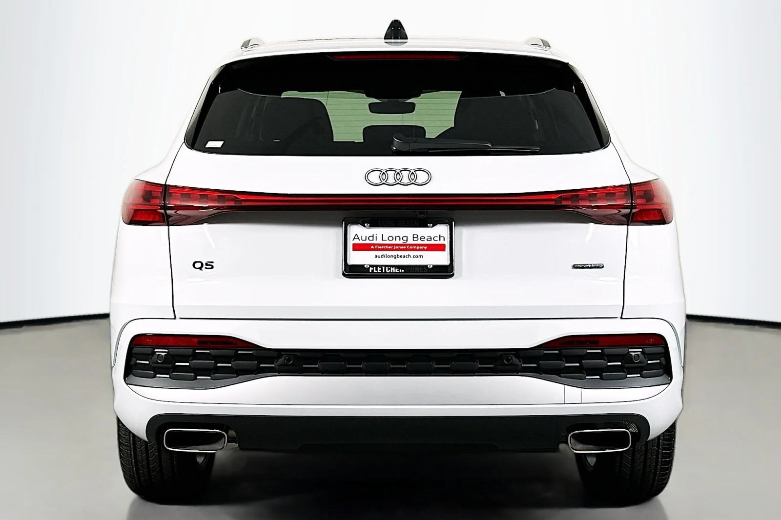 New 2025 Glacier White Metallic Audi Premium Plus image 3