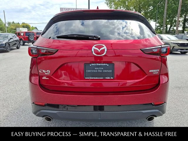 Certified Used 2022 Red Mazda 2.5 Turbo image 6