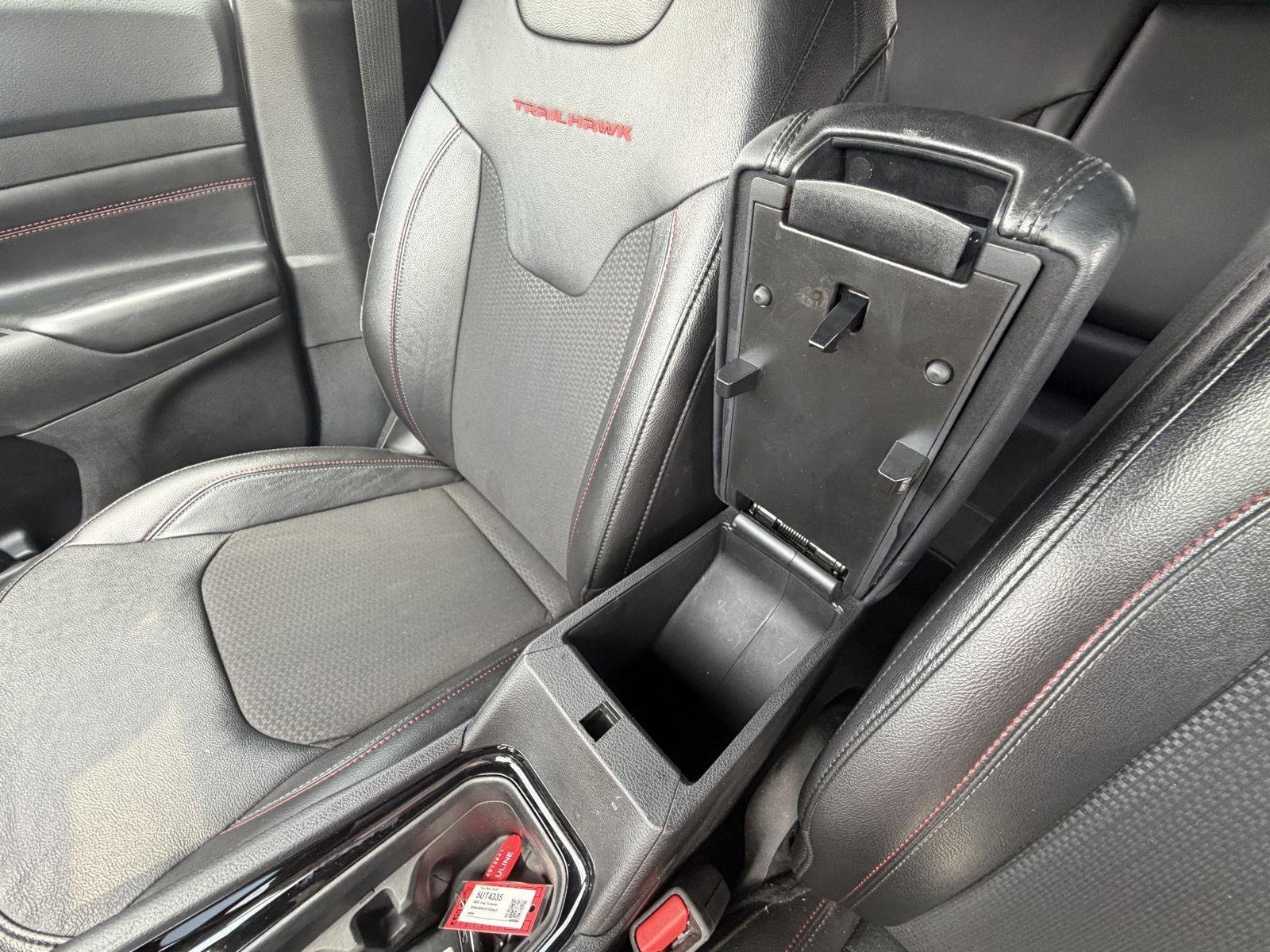 Used 2025 Bright White Clearcoat Jeep Trailhawk image 14