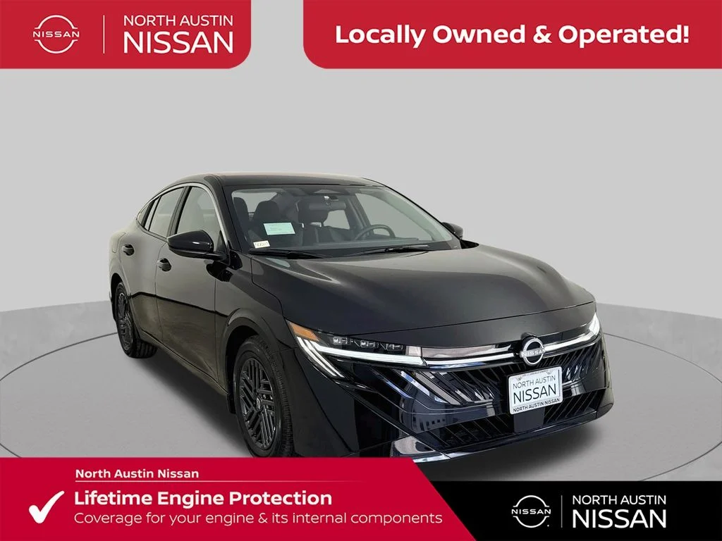 New 2026 Super Black Nissan SV image 1
